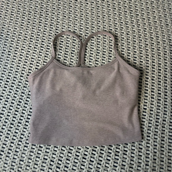 Beyond Yoga Tan Crop Top - Picture 2 of 5